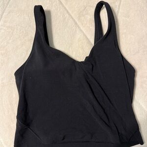 Women's Black Lululemon Tank Top
